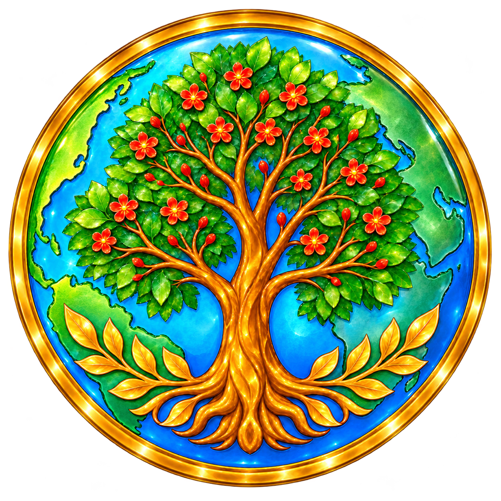 لوگو زمین سبز
